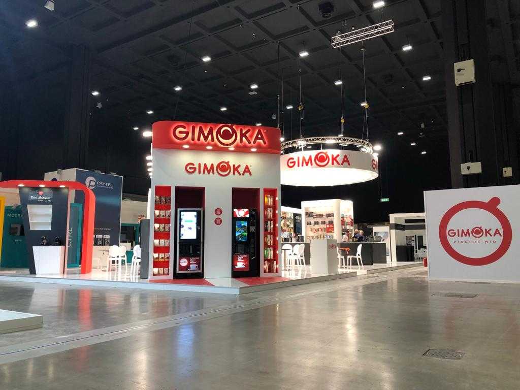 Lo stand Gimoka a Venditalia (foto concessa da Gimoka)