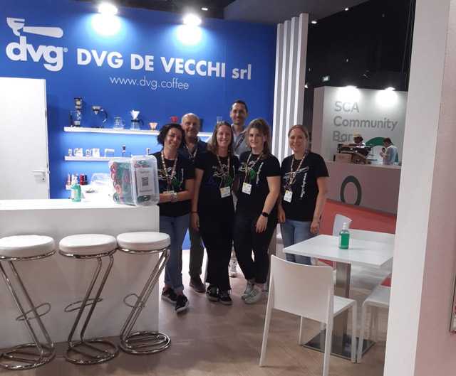 Lo stand DVG De Vecchi al Woc Milano