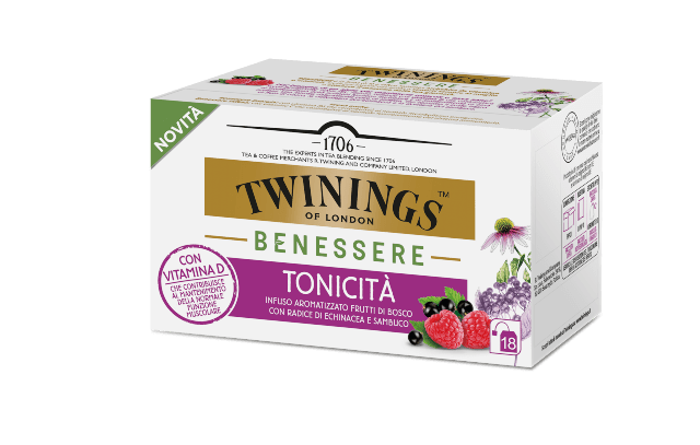 twinings benessere tonicità