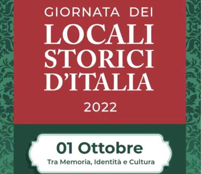 giornata nazionale locali storici d'Italia