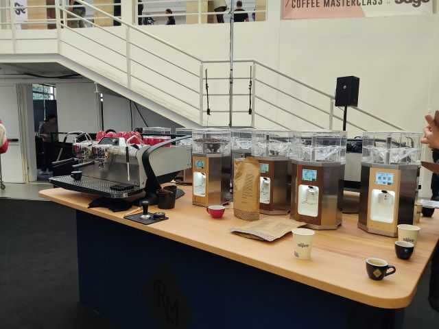 Lo spazio per i roaster al The Milan Coffee Festival