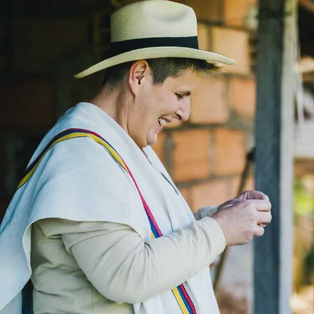 Viviana Varese in contatto con la Colombia (foto concessa)