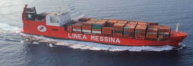 Una delle navi Ignazio Messina (foto concessa)