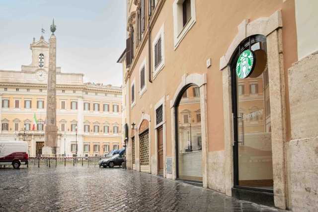 starbucks montecitorio