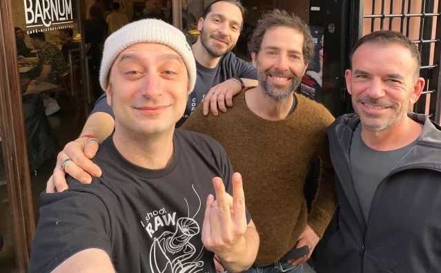 Pit Stop del coffee consultant Scott Rao da Barnum Roma in compagnia di CoffeeAndLucas, Massimo Carpineti e Daniele Crescenzi @coffeeandlucas @myMediaStudio