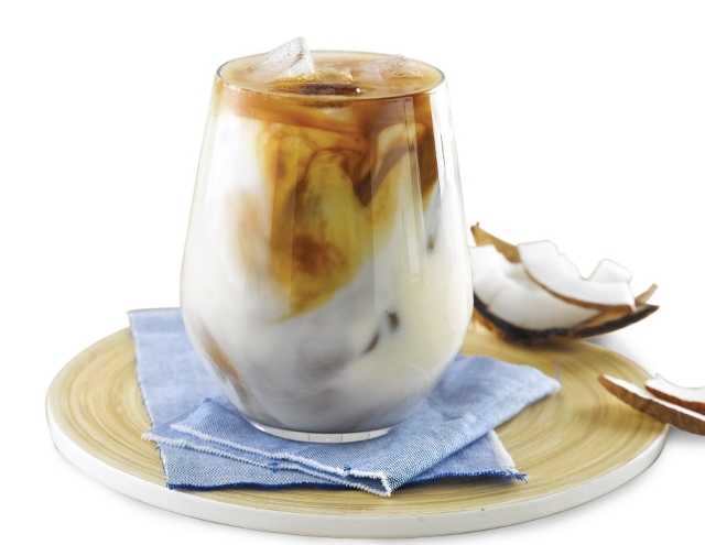 iced coffee coconut 