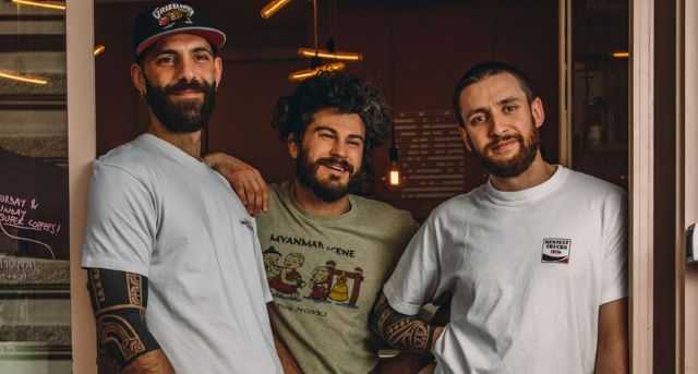 I tre dei quattro soci di Nowhere (foto concessa)