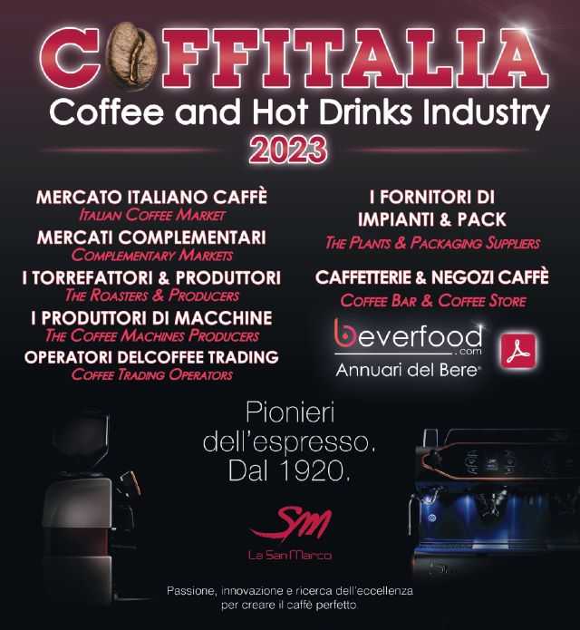 La copertina di Coffitalia 2023