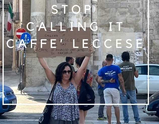 Il caffè leccese messo sotto la lente di ingrandimento (foto da Instagram)