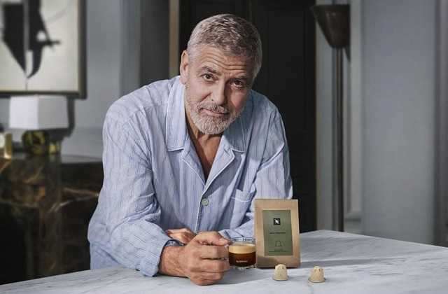 George Clooney presenta le nuove capsule Nespresso (foto concessa)