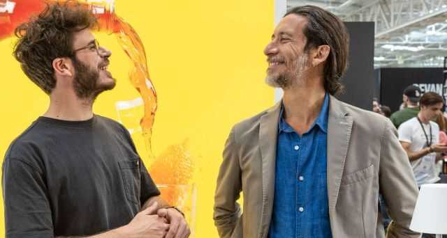 Ivan Marchese e Mario Alemi, i fondatori di Café 124