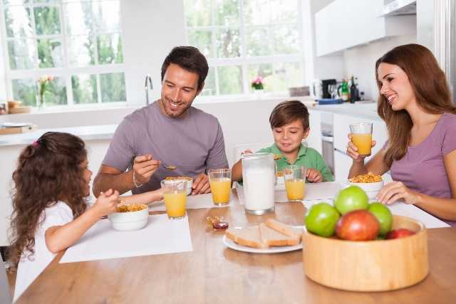 colazione famiglia