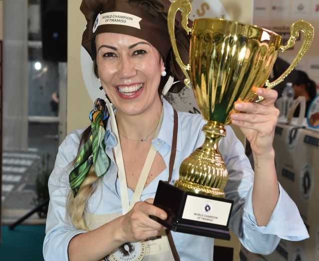 Patricia Guerra, campionessa mondiale di tiramisù (foto concessa)