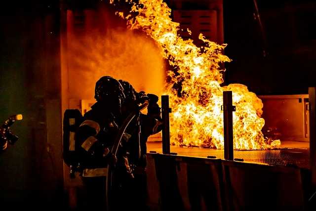 vigili del fuoco bar