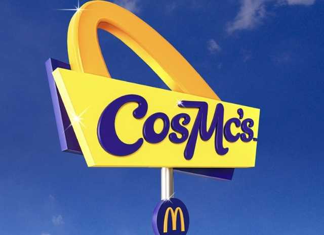 Il logo CosMc's mcdonald's