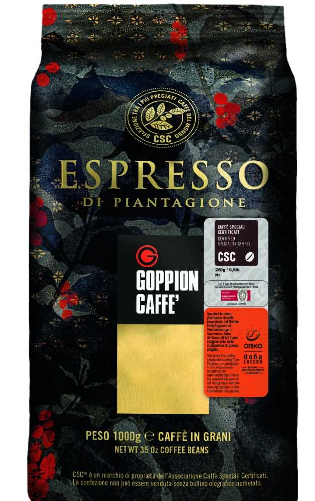 espresso piantagione goppion caffè