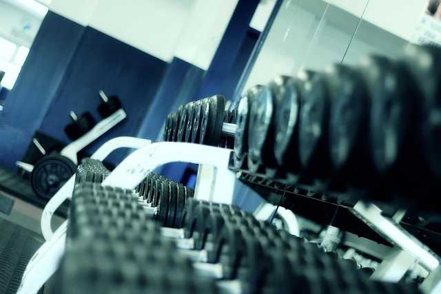 pesi in palestra