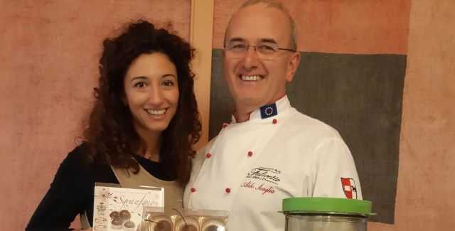 Aldo Falicetto e sua figlia Allegra (foto concessa)
