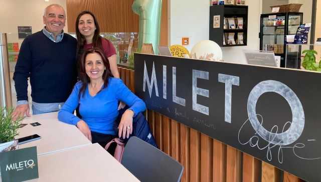 La famiglia italiana dietro il Mileto Caffè (foto concessa)