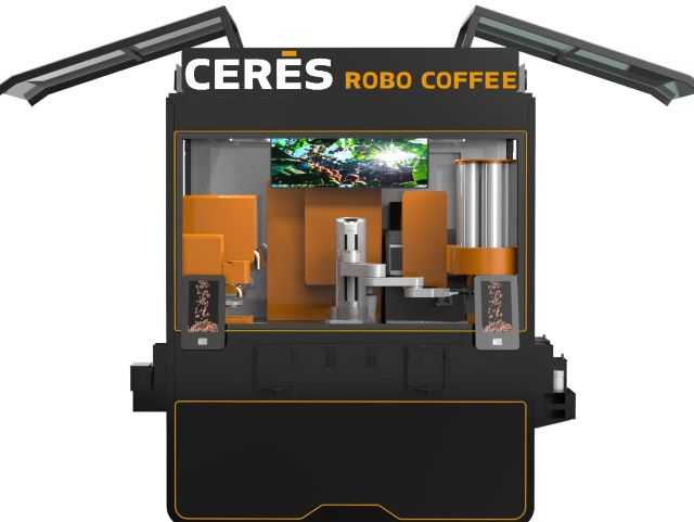 CERĒS Robo Coffee Shop: nuove frontiere nel vending in un chiosco di specialty