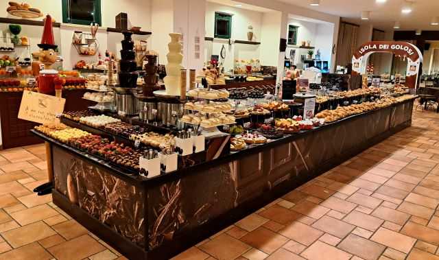 La colazione al Chocohotel (foto concessa) chocolazione