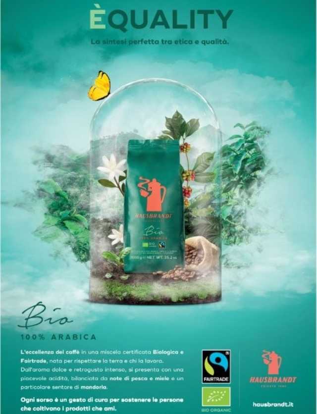 Hausbrandt Caffè Bio 100% Arabica Fairtrade