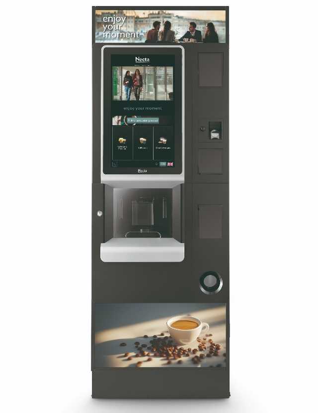 Necta, Evoca Group, presenta le macchine vending Barista 500 e 600 Pro Touch