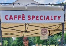 Irene Grigoli con il suo Punk Chick Barista (foto concessa)