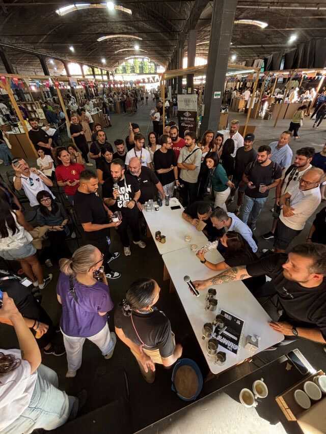 La Zero latte art throw down competition al Festival We are Futura (foto concessa)