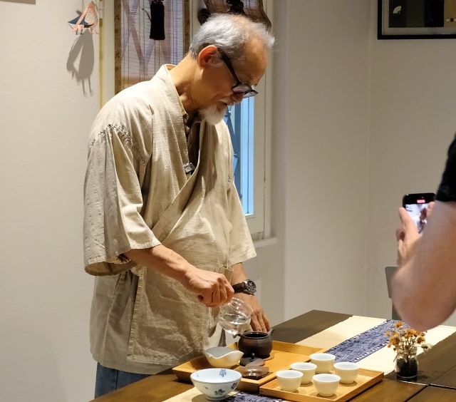 Dal Giappone, la cultura del tè con il maestro Tanimoto (foto concessa)