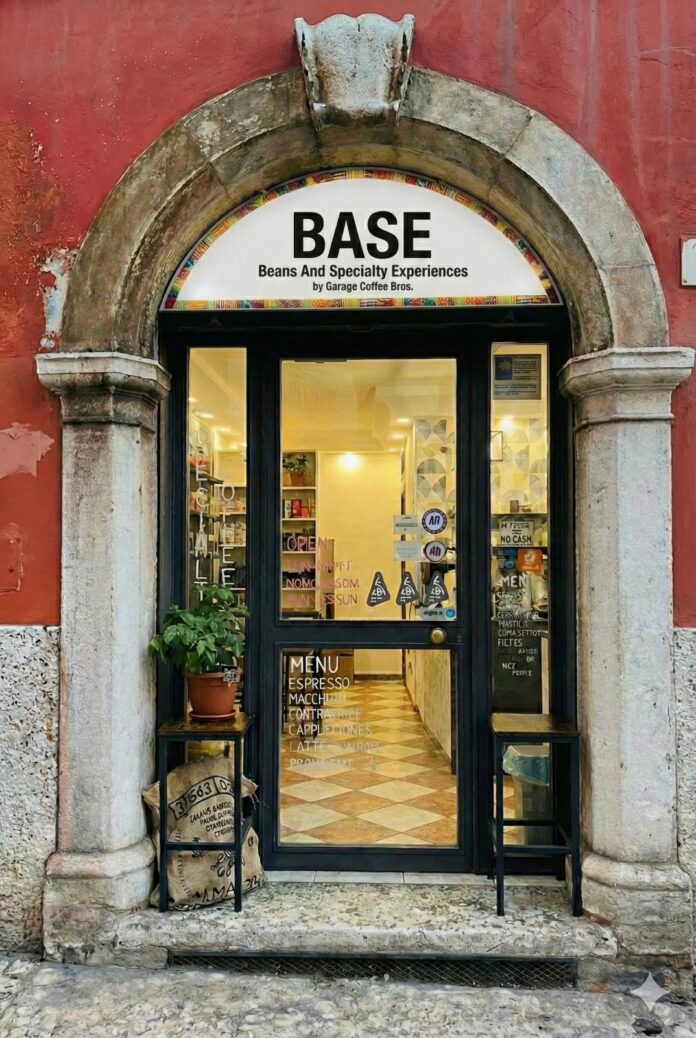 Fuori dal nuovo BASƎ (foto concessa)