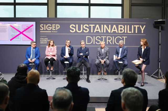 I partecipanti al primo talk a Sigep sull'Eudr @coffeeandlucas @myMediastudio